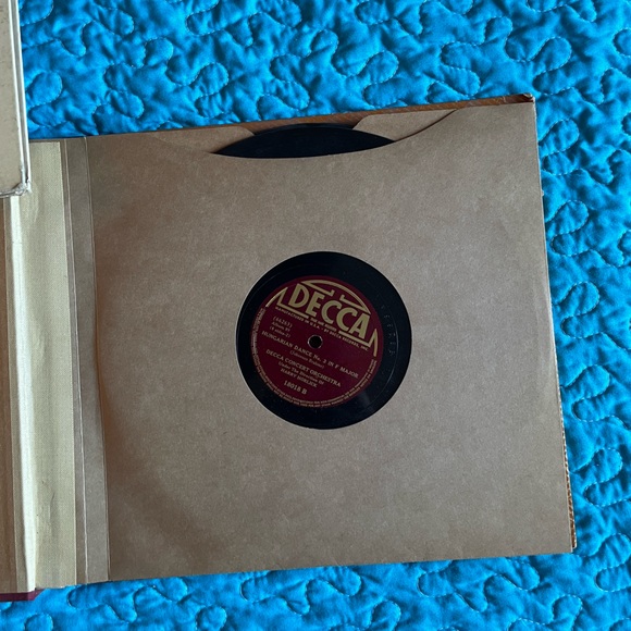 Vintage Brahm’s Hungarian Dances Record Album Set - Picture 3 of 4